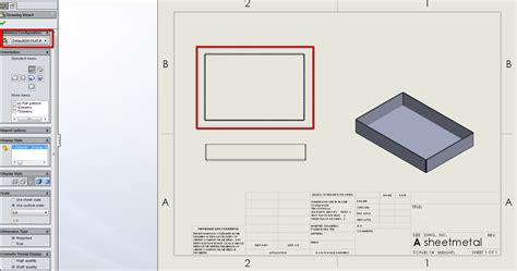 solidworks flat pattern not drawing